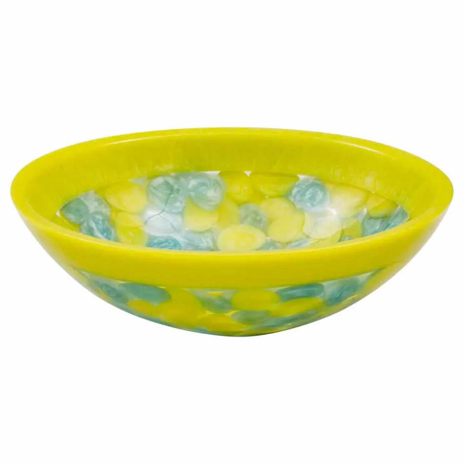 Design hand wash basin in resin, Buglio Viadurini