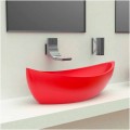 Modern design Solid Surface basin Sashimi, made in Italy