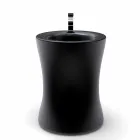 Modern column freestanding sink produced in Italy, Syracuse Viadurini