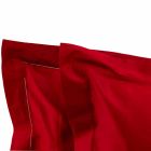 Solid Color Sheets Complete in Cotton Satin for Double Bed - Hibiscus Viadurini