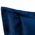 Solid Color Sheets Complete in Cotton Satin for Double Bed - Hibiscus Viadurini