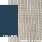 Outdoor Sunbed in Aluminum with Wheels and Armrests Modern Design - Carmine Viadurini