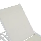Outdoor Lounger in Aluminum with Different Finishes - Sheet Viadurini