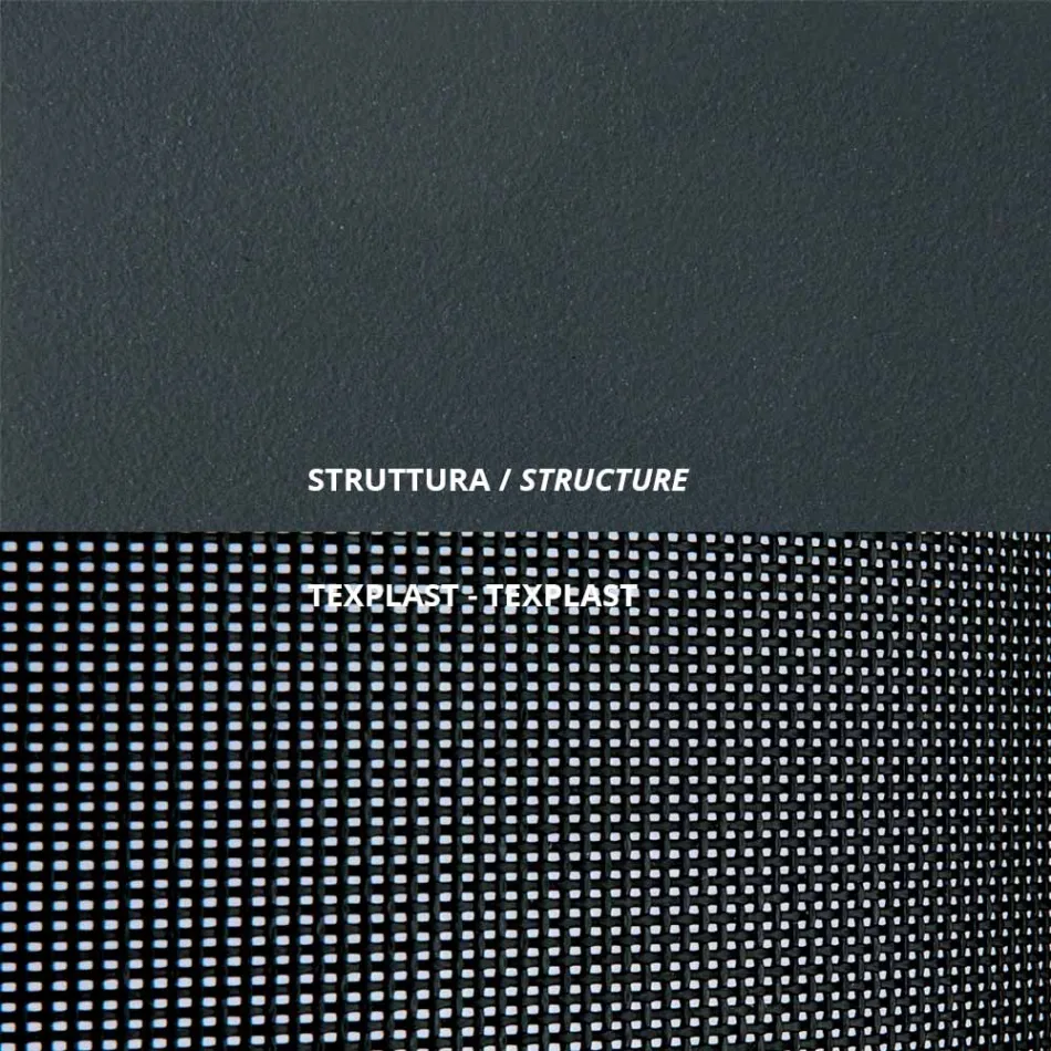 Stackable Garden Cot in Steel Made in Italy 2 Pieces - Arwen Viadurini