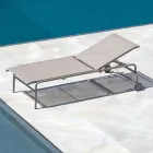 Stackable Garden Cot in Steel Made in Italy 2 Pieces - Arwen Viadurini