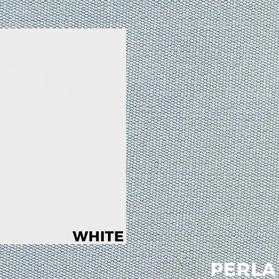 Outdoor Double Sunbed in Aluminum and Canvas - Gioacchino Viadurini