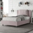 120x200 cm Bed Headboard with Microfiber Cushions Made in Italy - Olympics Viadurini