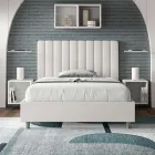 120x200 cm Bed Headboard with Symmetrical Vertical Lines Made in Italy - Guanto Viadurini