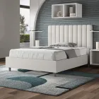 120x200 cm Bed Headboard with Symmetrical Vertical Lines Made in Italy - Guanto Viadurini