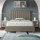 120x200 cm Bed Headboard with Symmetrical Vertical Lines Made in Italy - Guanto Viadurini