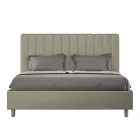 160x200 cm Bed Headboard with Symmetrical Vertical Lines Made in Italy - Guanto Viadurini