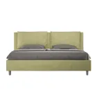 180x200 cm Bed Headboard with Microfiber Cushions Made in Italy - Olympics Viadurini