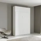 Queen Size Bed with Vertical Foldaway and Wall Unit - Magicompare Viadurini