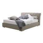 Bed with Double Storage Unit in Eco-Leather or Fabric Made in Italy – Doll Viadurini