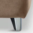 Double Bed 160x190 with Curved Headboard and Important Thickness - Magie Viadurini