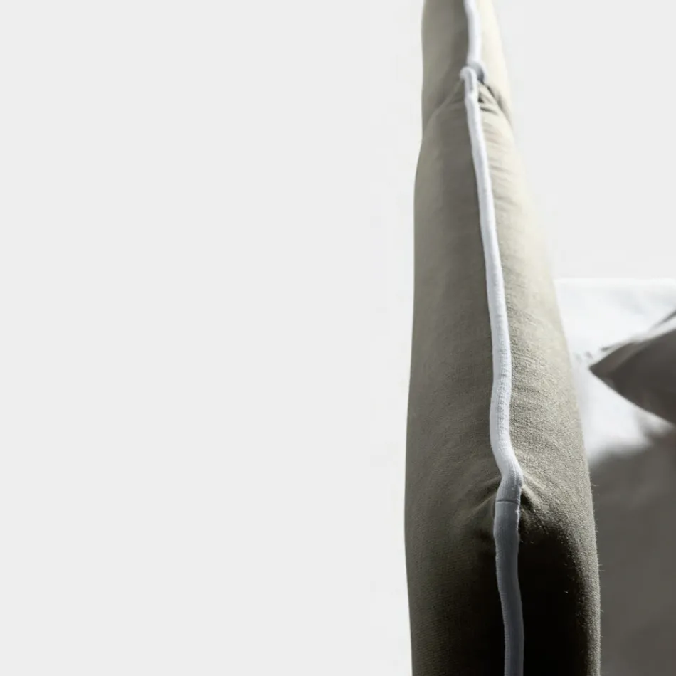 Double Bed 160x190 with Centrally Divided Headboard Made in Italy - Celesti Viadurini