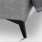 Double Bed 160x190 with Quilting of Cross Curves - Sunflower Viadurini