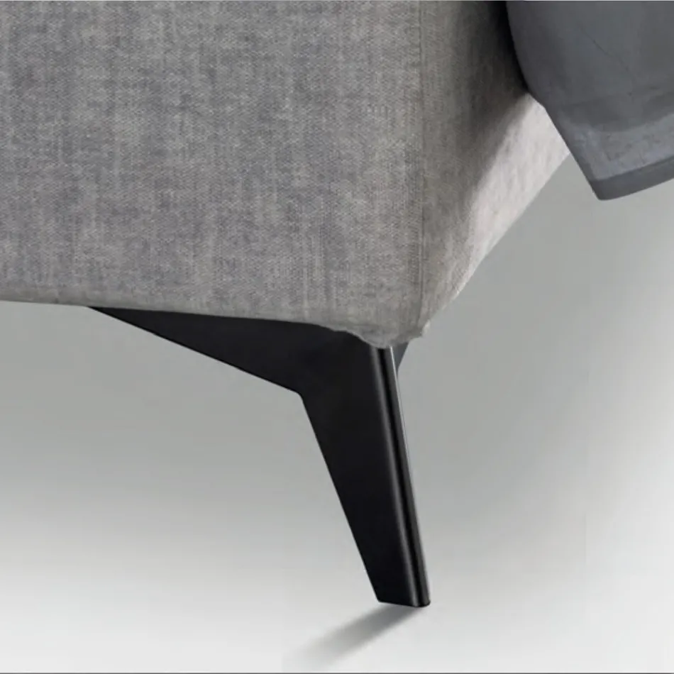 Double Bed 160x190 with Quilting of Cross Curves - Sunflower Viadurini