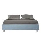 Double Bed 160x200 cm Covered in Microfiber Made in Italy - Athlete Viadurini