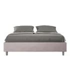 Double Bed 160x200 cm Covered in Microfiber Made in Italy - Athlete Viadurini