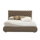 Classic Double Bed with Fabric or Eco-Leather Box Made in Italy – Lebanon Viadurini
