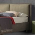 Double bed with storage unit, modern design, Kate by Bolzan Viadurini