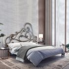 Double bed with iron bed frame Made in Italy - Pongo Viadurini