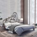 Double Bed with Iron Bed Frame Made in Italy - Pongo