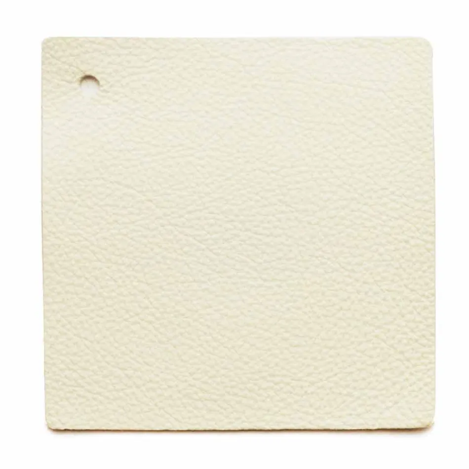 Design double bed with leather upholstered headboard Menardo Viadurini