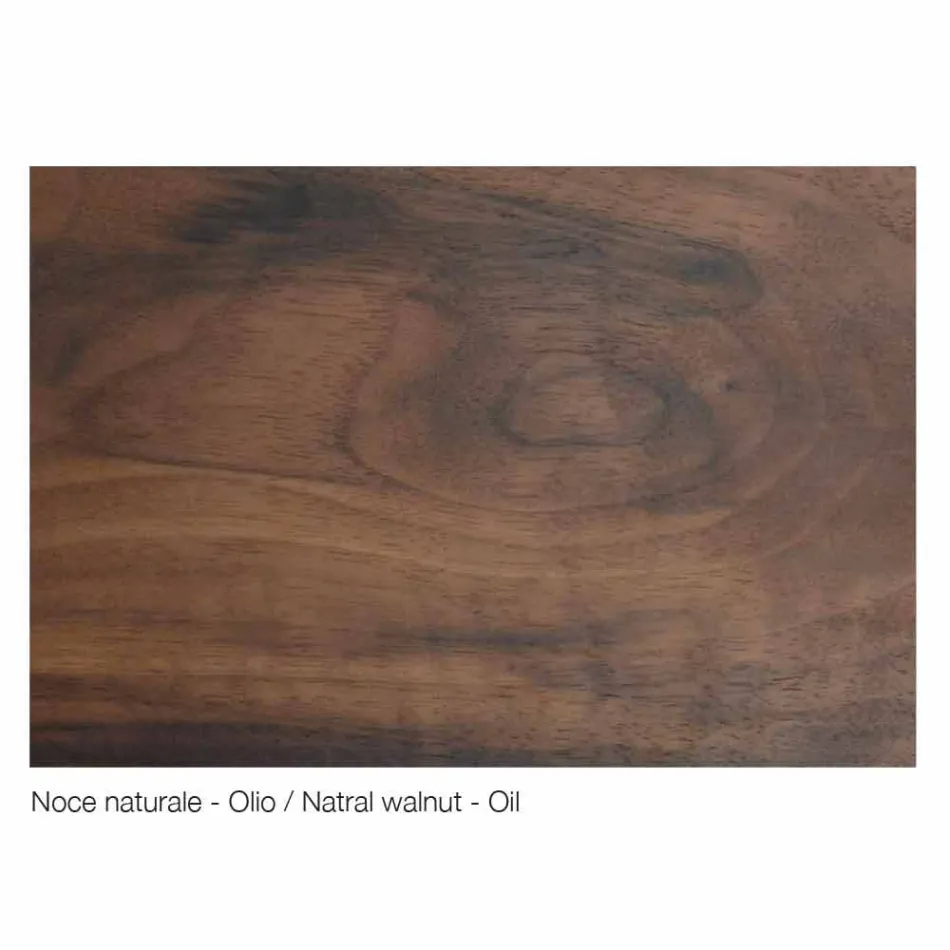 Design double bed with padded headboard Leilo, 160x200 cm Viadurini