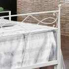 Bed design-forged wrought iron hand Sydney Viadurini
