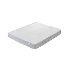 Upholstered Double Bed with Mattress and 2 Bedside Tables Made in Italy - Rolly Viadurini