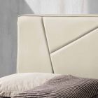 Imitation leather double bed with lift box 160x190 / 200 cm Mia Viadurini