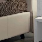 Imitation leather double bed with lift box 160x190 / 200 cm Mia Viadurini