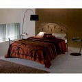Wrought-iron double bed Cigno