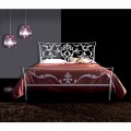 Wrought-iron double bed Mimosa