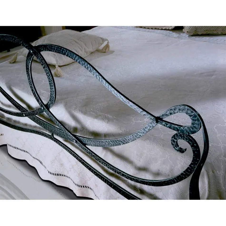 Double Wrought Iron Orchid Viadurini