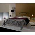 Wrought-iron double bed Persefone