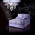 Wrought-iron double bed Perseo