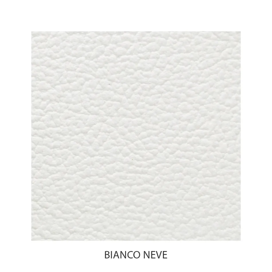 Iron double bed with coordinated footboard Made in Italy - Laser Viadurini