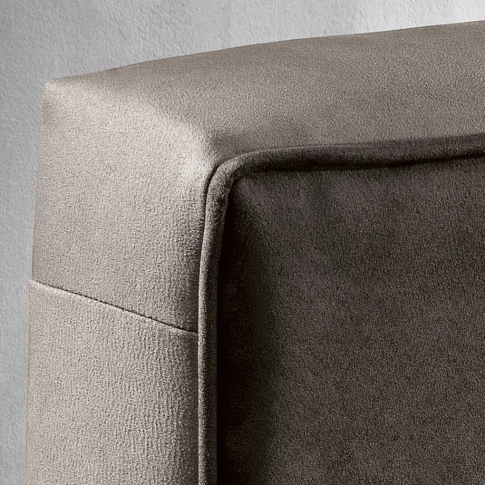 Modern double bed with storage box 160x190 / 200 cm Gin Viadurini