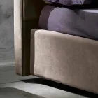 Modern double bed with storage box 160x190 / 200 cm Gin Viadurini