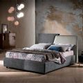 Modern Double Bed Upholstered Quilted or Smooth Design - Aftamo