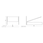 Single Bed with Optional Storage Made in Italy - Ciccio Viadurini