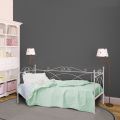 Single Bed with Coordinated Iron Structure Made in Italy - Lillo