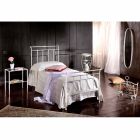 single bed in wrought iron full Amanda crafted, made in Italy Viadurini