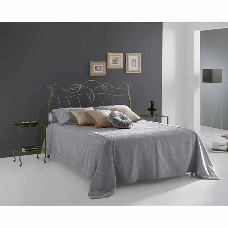 Single Bed in Wrought Iron Venus Viadurini