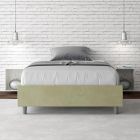 Double Bed 140x200 cm Covered in Microfibre Made in Italy - Atleta Viadurini