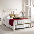 Wrought iron small double bed Kelly, made in Italy, classic design