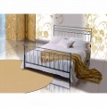 Wrought-iron small double bed Efesto